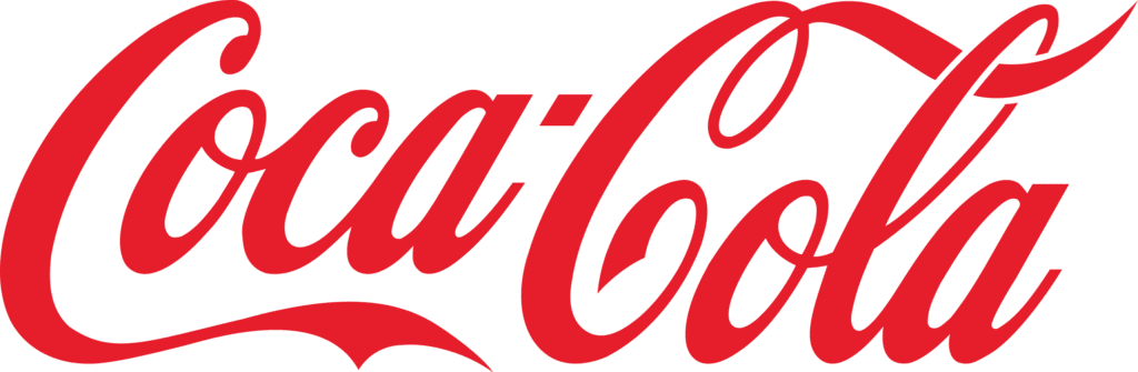 red Coca-cola logo