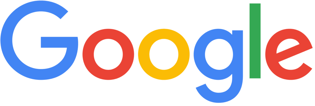 Multicolored Google logo